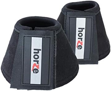 Horze All Purpose Bell Boots - Black - XL