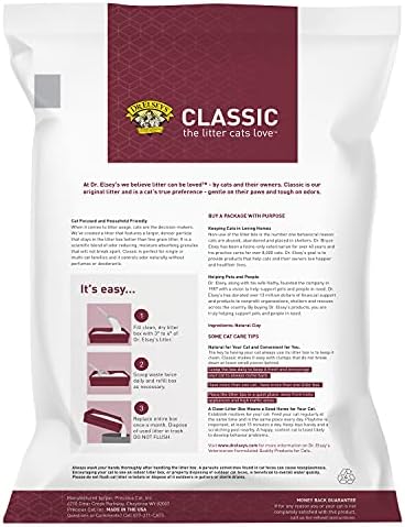 Precious Cat Classic Premium Clumping Cat Litter, 18 lb Bag