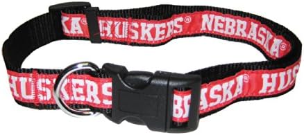 COLLEGE NEBRASKA CORNHUSKERS Dog Collar, Medium (NE-3036-MD)
