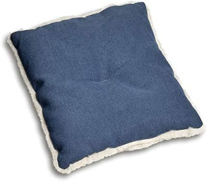 Best Pet Supplies Cat Bed for Indoor Cat, Domed Tent House with Removable Pillow, Covered Cat Cave for Small Dog, Puppies and All Breeds of Cats - Navy, 16 x 16 x H:14"