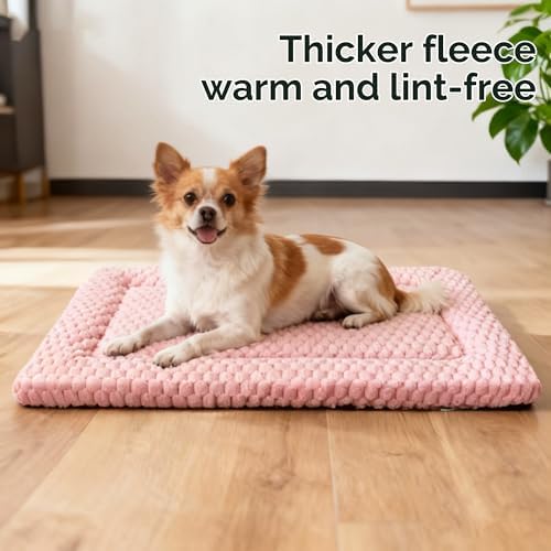 Dog Bed Mat – Soft & Comfortable Dog Kennel Pad for Crate – Durable Crate Bed & Mat for Dogs & Cats – Ideal for Crate, Kennel, and Home Use