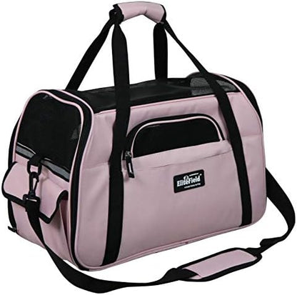 EliteField Soft-Sided Pet Carrier for Cats & Small Dogs (3-Year Warranty)