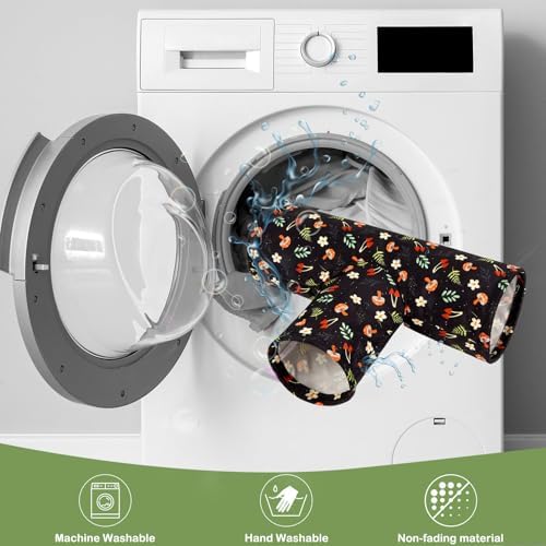 Bienbee Guinea Pig Tunnel, 3-Way Washable Collapsible Toy for Small Animals