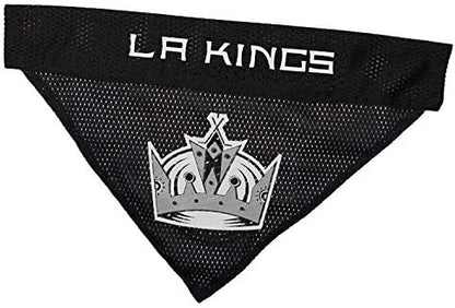 NHL Los Angeles Kings Bandana for Dogs & Cats, Small/Medium. - Cute & Stylish Bandana! The Perfect Hockey Fan Scarf Bandana, Great for Birthdays Or Any Party!