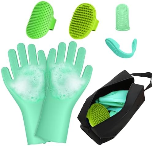 Pet Grooming Kit & Bath Supplies for Dogs, Cats -