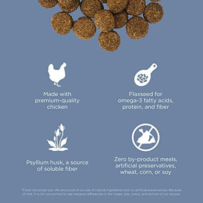 Go! Solutions Weight Management + Joint Care Chicken Grain-Free Dry Dog Food, Premium Kibble for Adults & Seniors with Added Glucosamine & Chondroitin for Healthy Mobility, 3.5 lb Bag