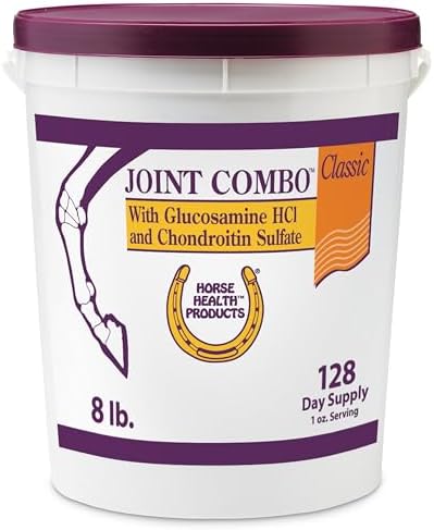 Horse Health Joint Combo Classic, An Unbeatable Joint Combination Supplement for Horses, Cinnamon Apple 8 Pounds