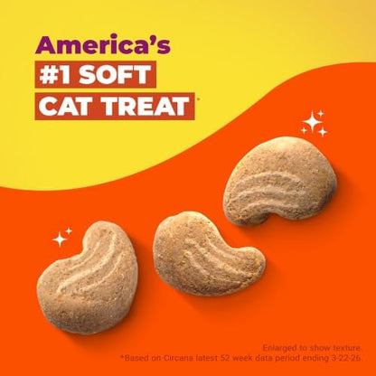 Meow Mix Irresistibles Soft Cat Treats,White Meat Chicken,3 Ounce,(Pack of 10)