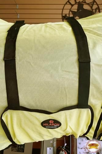 HILASON Horse Fly Sheet Breathable Mesh UV Protection Mosquito Bug Summer
