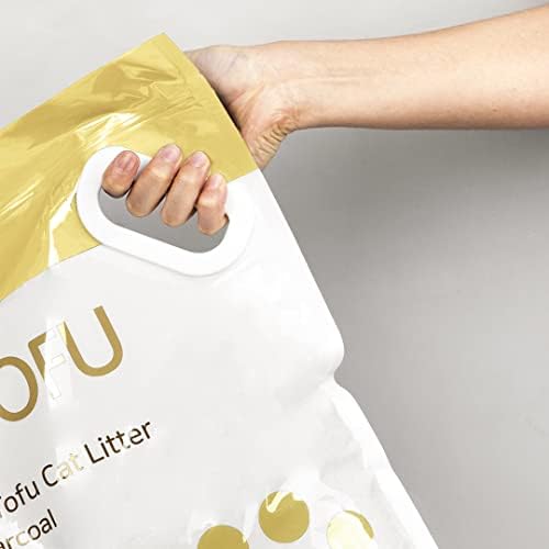 I AM TOFU - Tofu Cat Litter, Low Dust Lightweight Clumping Litter with Odor Control (10 LBS, Original)