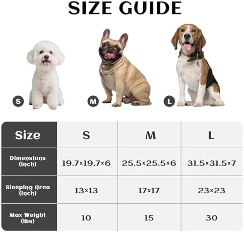 Hooded Blanket Donut Cave Bed for Small Medium Dogs and Cats