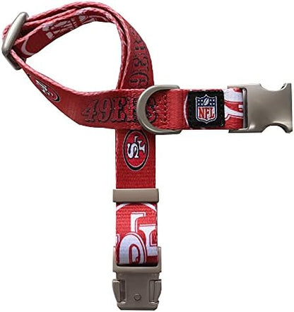 Littlearth NFL Detroit Lions Pet Premium Collar, Team Color, Small