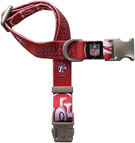 Littlearth NFL Detroit Lions Pet Premium Collar, Team Color, Small