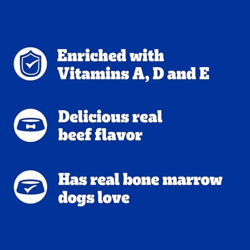 Pedigree MarroBone Bone Marrow Dog Treats, Beef Flavor, 6 lb