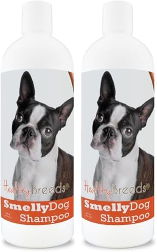 Healthy Breeds Boston Terrier Smelly Dog Baking Soda Shampoo 8 oz (Pack of 2)
