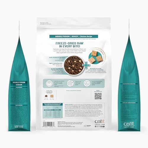 Catit Recipes Double Fusion Senior Chicken Recipe, 10 lb