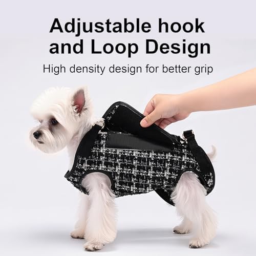 Wakytu Dog Lift Harness Dog Carrier Sling for Small Dogs & Cats,M