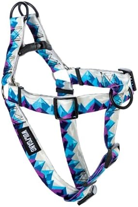 Wolfgang Venture Dog Harness Rockypeaks Print Medium