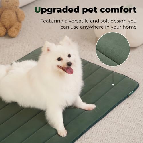 BALANCE Dog Crate Pad, Dog Foam Crate Mat Kennel Pad, Washable Water-Resistant Pet Bed Flat Dogs Cage Mat for X-Large Dogs