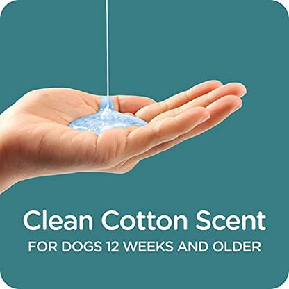 Sergeant's Guardian Flea & Tick Dog Shampoo, Clean Cotton Scent, 18 oz. (Pack of 2)