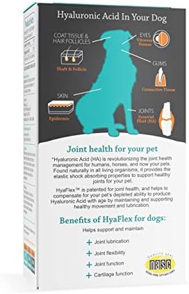 Hyalogic HyaFlex Hyaluronic Acid for Dogs - Premium Pet Supplies for Joint, Skin, Eye, and Coat Maintenance - Natural Joint Supplement for Dogs to Enhance Mobility (30ml)