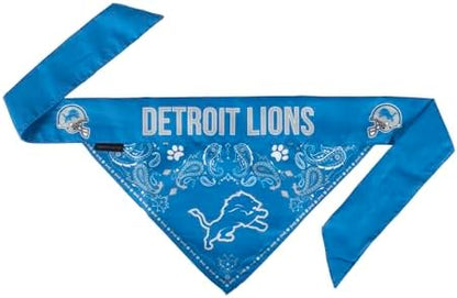Littlearth NFL Reversible Pet Bandana - Officially Licensed Teams, Sizes XS to XL
