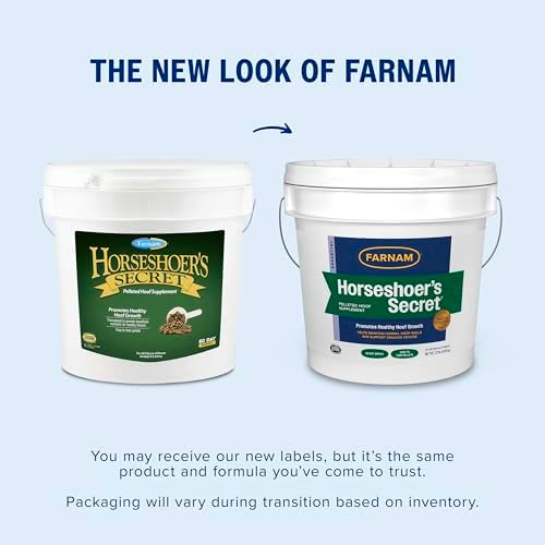 Farnam Horseshoer's Secret Pelleted Hoof & Biotin Supplements, 22 lb