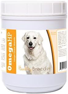 Healthy Breeds Kuvasz Omega HP Fatty Acid Skin and Coat Support Soft Chews 90 Count