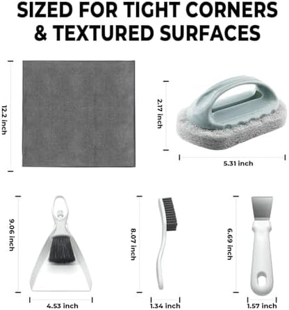 Bearded Dragon Tank Cleaning Kit, Reptile Enclosure Cleaning Set for Lizard