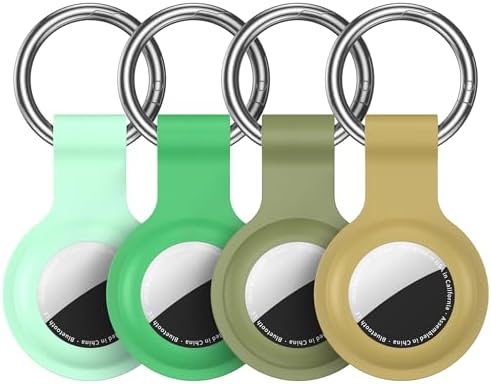 Compatible for AirTag Holder Keychain for Apple Air Tag 1st&2nd Generation
