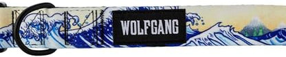 Wolfgang Wide Venture Dog Collar MountainWave Print Large