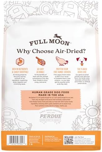 Full Moon® Pure Protein Air Dried Dog Food Free Range Chicken Recipe 2lb
