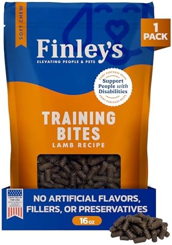 Finley's Training Treats Lamb Soft Low Calorie Dog Treats, 16oz, 1 Pack