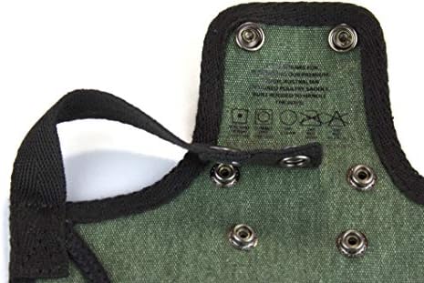 DOWN UNDER OUTDOORS Medium-Large Chicken Saddle Hen Apron Saver (Green)