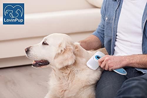 Pet Slicker Brush – Self Cleaning Brush for Dogs & Cats