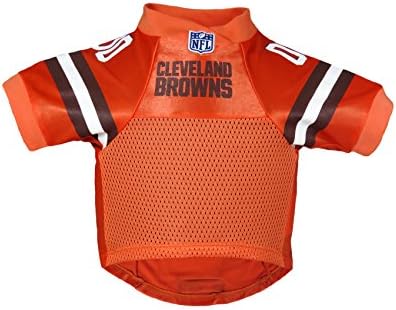 Littlearth NFL Cleveland Browns Premium Pet Jersey, Team Color, X-Large