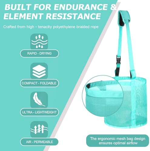 Heavy Duty Durable Waterproof Horse Feed Bag with Adjustable Strap