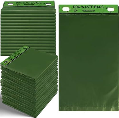 Ireer 5000 Pcs 5000 Pcs Dog Header Bags, Compatible with Stations, Green