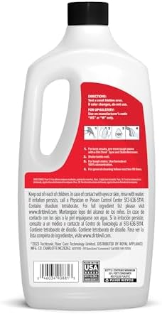 Dirt Devil Pet Portable Spot Cleaner Solution,32 oz.,Fresh Blossom Scent,Upholstery and Carpet Shampoo Solution,Eliminates Pet Messes and Odors,Pair Portable Spot Cleaners,(Pack of 2)