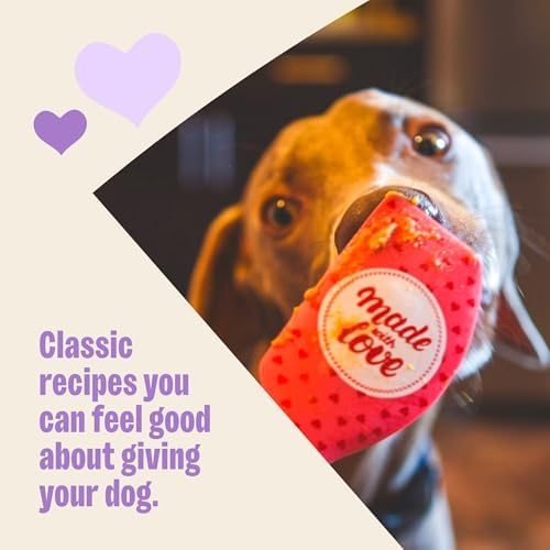 Wellness Old Mother Hubbard Wholesome Indulgences Soft-Baked Dog Biscuits, Natural Treats, Peanut Butter and Banana Flavor, 10 oz Bag