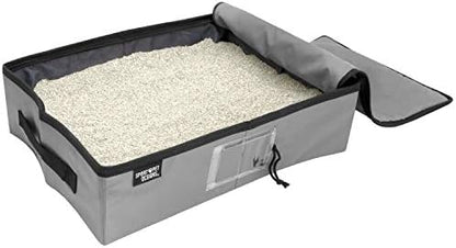 SPORT PET Large Pop Open Kennel, Portable Cat Cage Kennel, Waterproof Pet bed, Travel Litter Collection