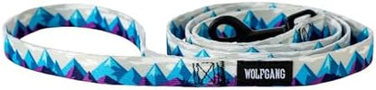 Wolfgang 5/8 Inch Venture Dog Leash Rockypeaks Print Small