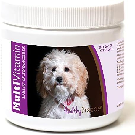 Healthy Breeds Cockapoo Multi-Vitamin Soft Chews 60 Count