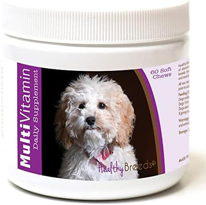 Healthy Breeds Cockapoo Multi-Vitamin Soft Chews 60 Count