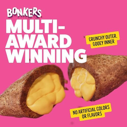 Bonkers Bites Paw Lickin Grain-Free Chicken Crunchy Cat Treats, 30 oz tub