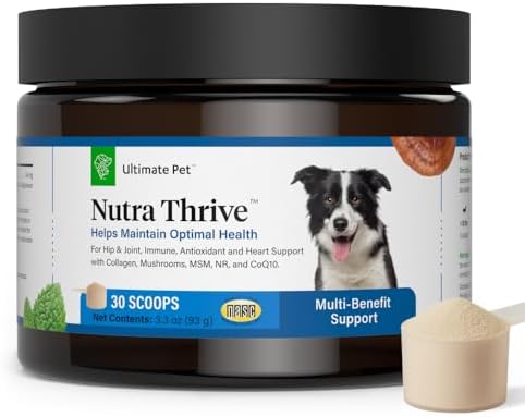 Ultimate Pet Nutrition Nutra Thrive Canine 40-in-1 Multivitamin Powder