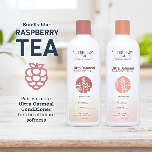 Veterinary Formula Ultra Oatmeal Shampoo + Conditioner Bundle, 17 oz Each