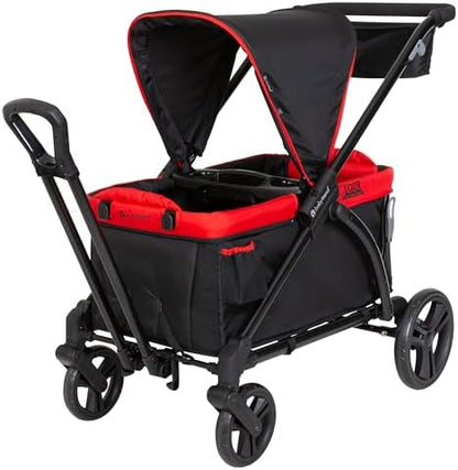 Baby Trend Expedition/Tour LTE 2-in-1 Stroller Wagon, Mars Red