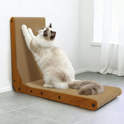 Cat Scratcher, L-Shaped Cat Scratching Pad, 23 Inch, Small