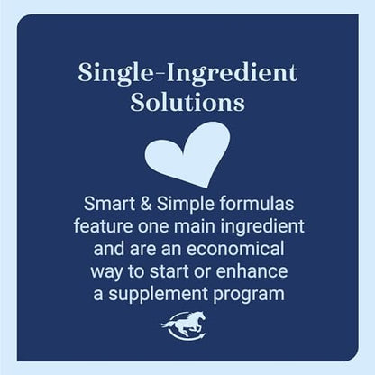 SmartEquine Smart & Simple Magnesium Horse Supplement, 3 lb, 154 Servings